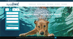 Desktop Screenshot of hundetravel.com
