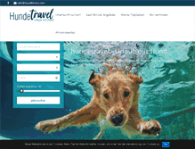 Tablet Screenshot of hundetravel.com